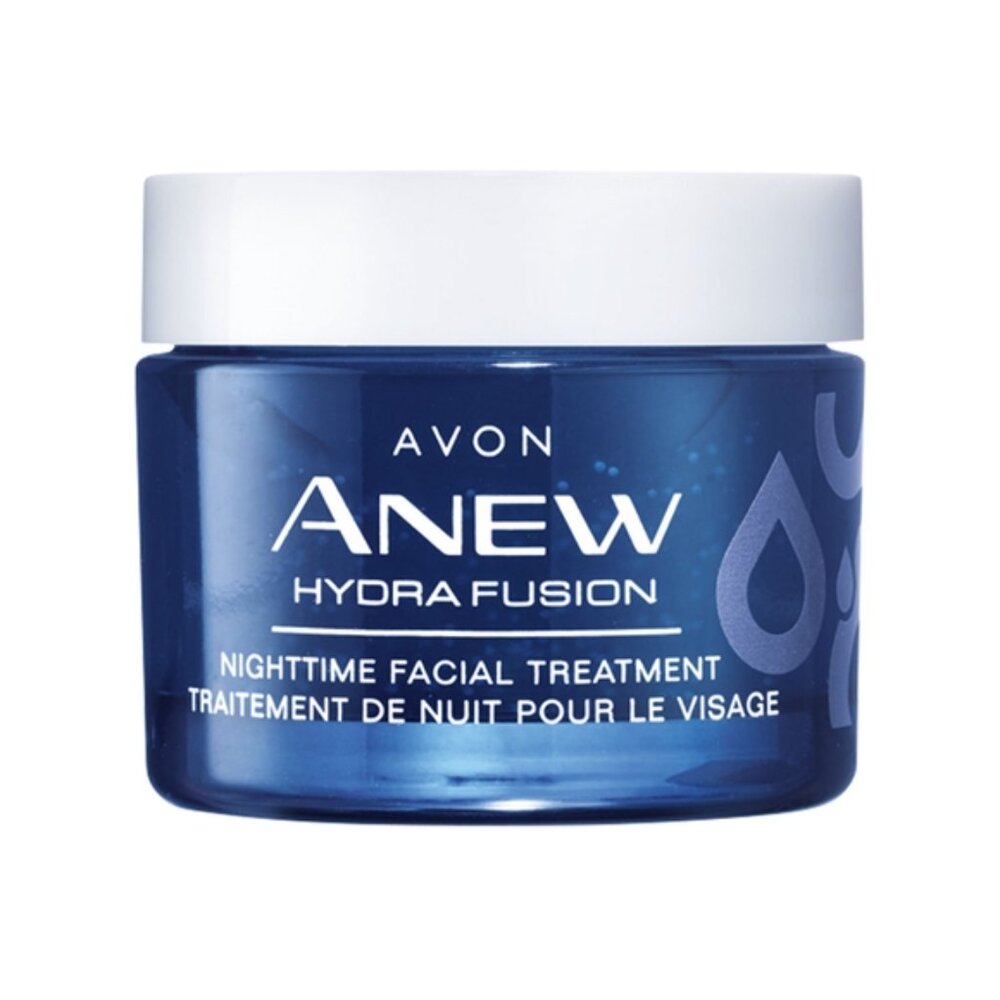 Avon Anew Hydra Fusion Nighttime Facial Treatment 1.7 Fl